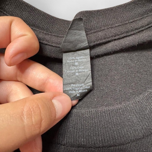 The Chainsmokers Graphic Tee Black Pink Floral Unisex Medium Band Shirt - Picture 7 of 8